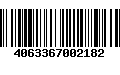 Código de Barras 4063367002182