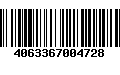 Código de Barras 4063367004728