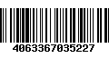 Código de Barras 4063367035227