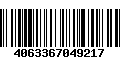 Código de Barras 4063367049217