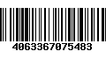 Código de Barras 4063367075483