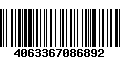 Código de Barras 4063367086892