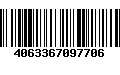 Código de Barras 4063367097706