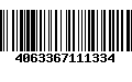 Código de Barras 4063367111334