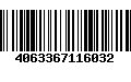 Código de Barras 4063367116032