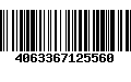 Código de Barras 4063367125560