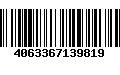 Código de Barras 4063367139819