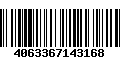 Código de Barras 4063367143168