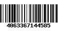 Código de Barras 4063367144585