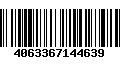 Código de Barras 4063367144639