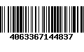 Código de Barras 4063367144837