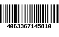 Código de Barras 4063367145810