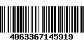 Código de Barras 4063367145919