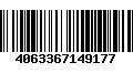 Código de Barras 4063367149177