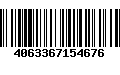 Código de Barras 4063367154676