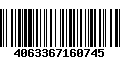 Código de Barras 4063367160745