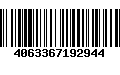 Código de Barras 4063367192944