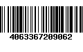 Código de Barras 4063367209062