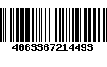 Código de Barras 4063367214493