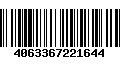 Código de Barras 4063367221644