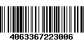 Código de Barras 4063367223006