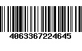 Código de Barras 4063367224645