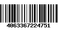 Código de Barras 4063367224751