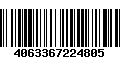 Código de Barras 4063367224805