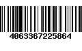 Código de Barras 4063367225864