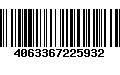 Código de Barras 4063367225932