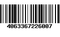 Código de Barras 4063367226007