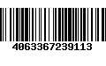 Código de Barras 4063367239113