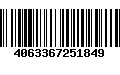 Código de Barras 4063367251849