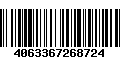 Código de Barras 4063367268724