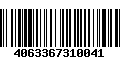 Código de Barras 4063367310041