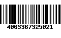 Código de Barras 4063367325021