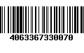 Código de Barras 4063367330070