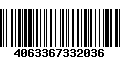 Código de Barras 4063367332036