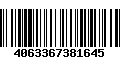 Código de Barras 4063367381645
