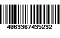 Código de Barras 4063367435232