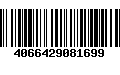 Código de Barras 4066429081699