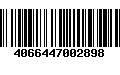 Código de Barras 4066447002898