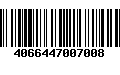 Código de Barras 4066447007008