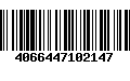 Código de Barras 4066447102147