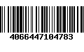 Código de Barras 4066447104783