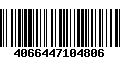 Código de Barras 4066447104806