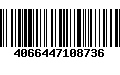 Código de Barras 4066447108736