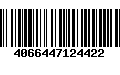 Código de Barras 4066447124422