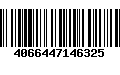 Código de Barras 4066447146325