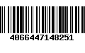 Código de Barras 4066447148251